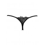 String Broderie Zwart